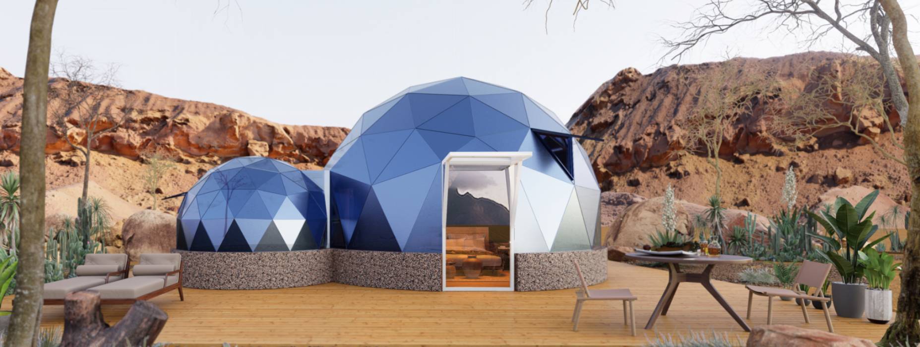 叠彩区球形智能光伏玻璃星空房